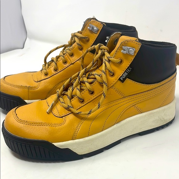 Puma Tan Tarrenz Sneaker Boot Men’s Size 8 Like New Condition - Picture 1 of 13
